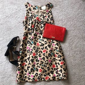 Kate Spade Leopard Cocktail Dress
